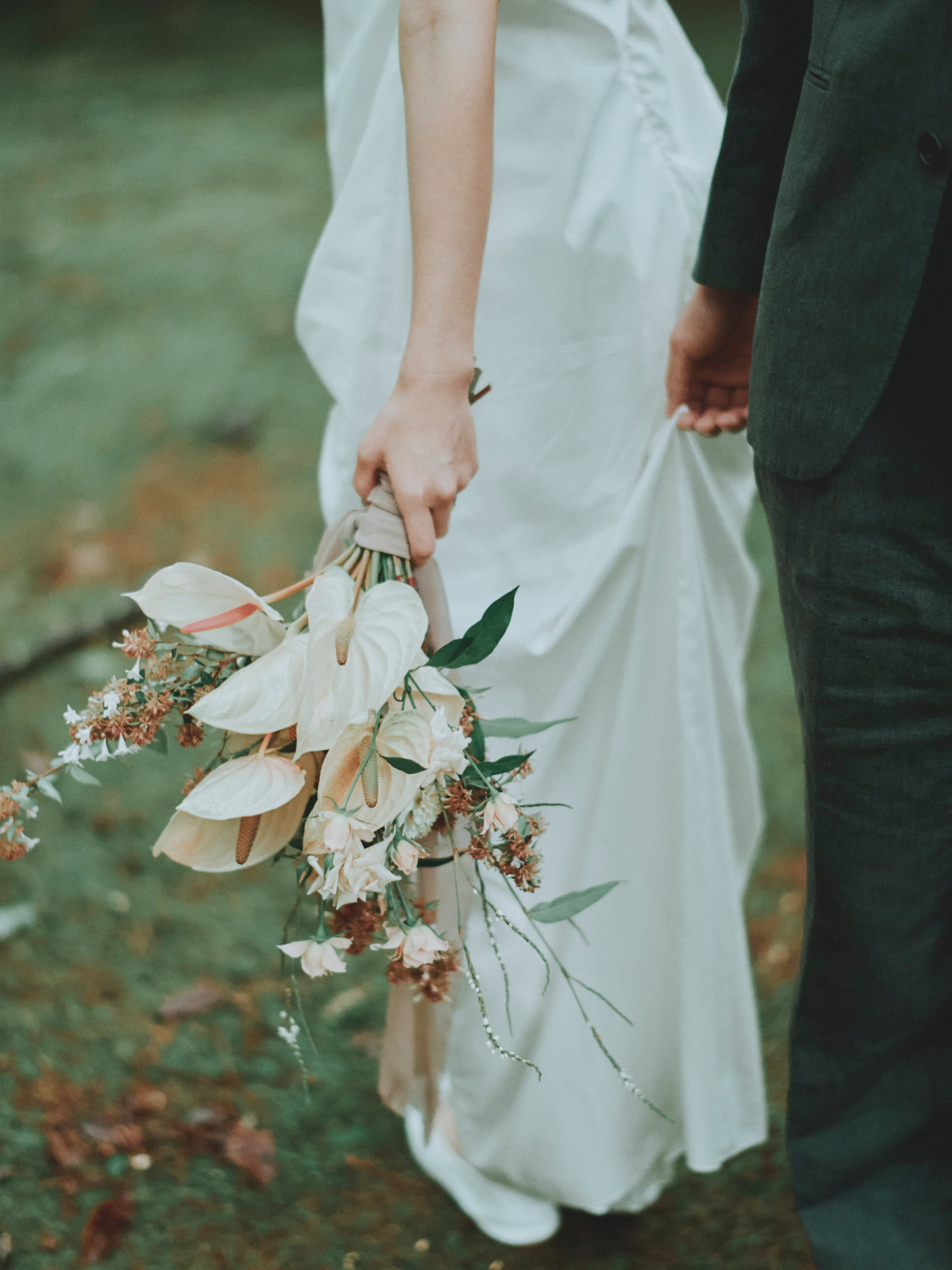 Bouquet and Dresse