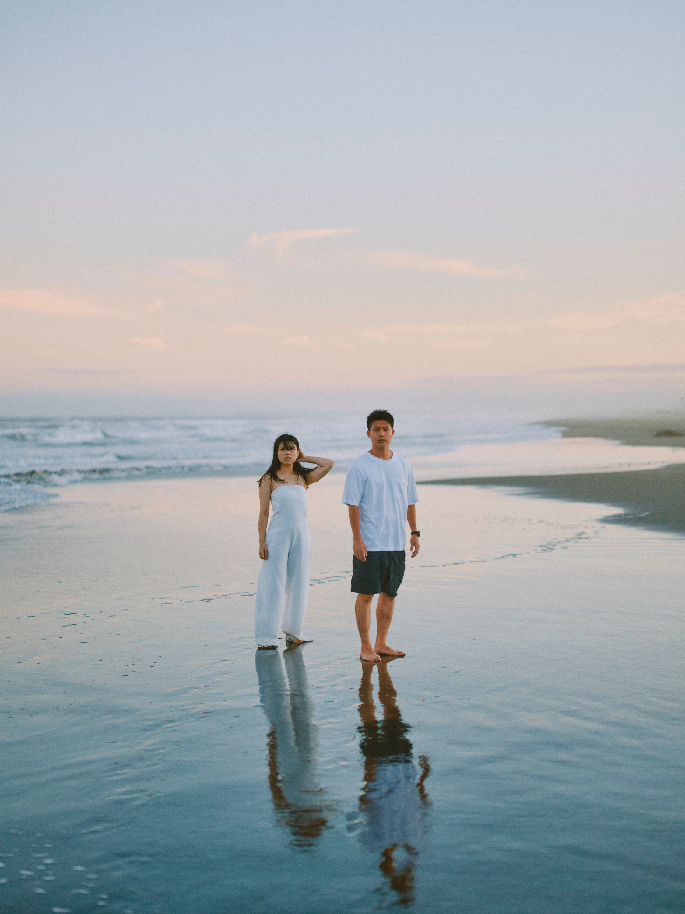 lovers on the beach