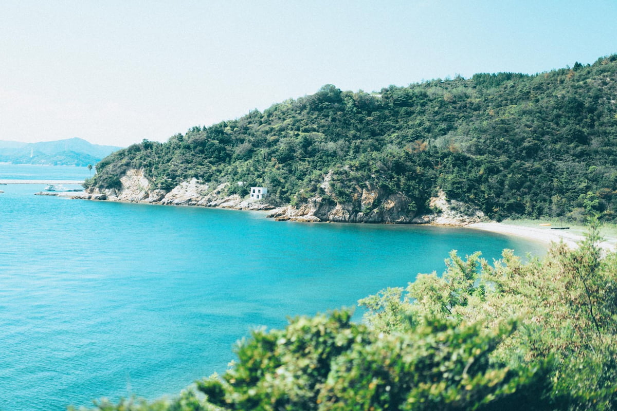 View of the Seto Inland Sea area