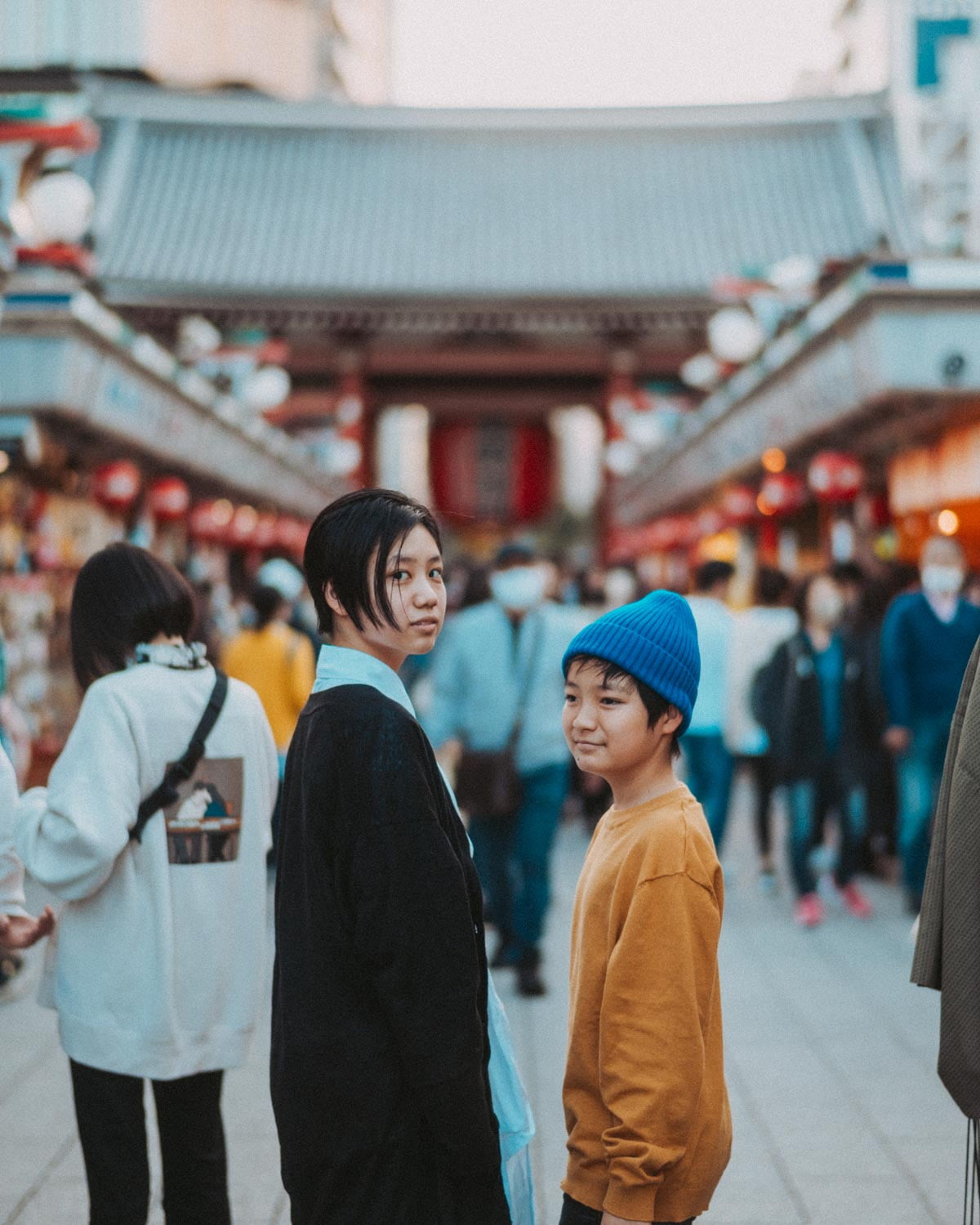 at Senso-ji Temple